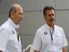GP MALESIA, Venerdi', April 3, 2009  Malaysian Grand Prix Sepang Circuit Malaysia. Peter Sauber (Advisor BMW Sauber F1 Team) e Mario Theissen ( BMW Motorsport Director)  This image is copyright free for editorial use © BMW AG 